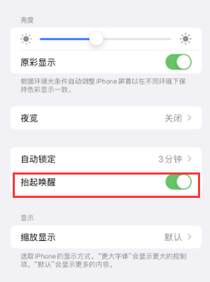 锦州苹果授权维修站分享iPhone轻点无法唤醒怎么办