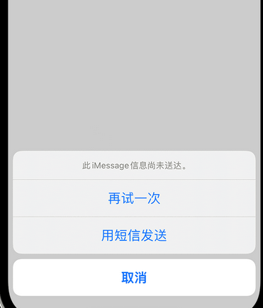 锦州apple维修iPhone上无法正常发送iMessage信息