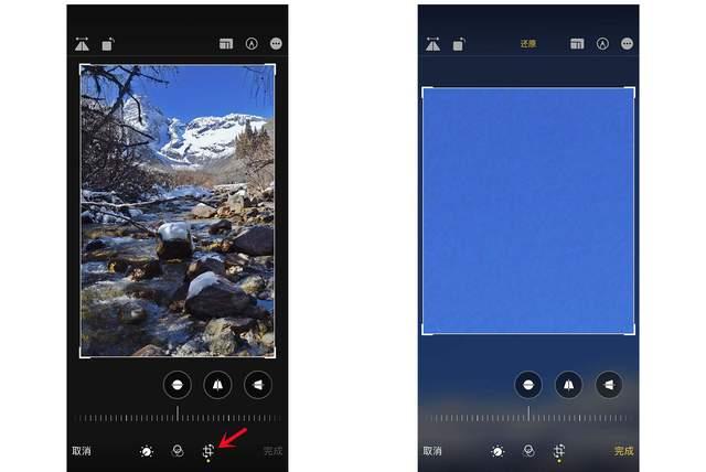 锦州苹果手机维修分享iPhone手机如何使用裁剪功能隐藏照片 
